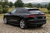 Audi Q8 2018- Side Steps Tayga Black (2 pcs, Aluminum) photo 1