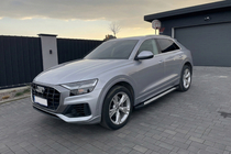 Audi Q8 2018- Side Steps Vision New Grey (2 pcs, Aluminum) photo 1