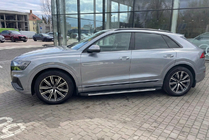 Audi Q8 2018- Bosphorus Grey Side Steps (2 pcs, Aluminum) photo 1