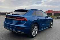 Audi Q8 2018- Side steps Maya Blue (2 pcs, Aluminum) photo 1