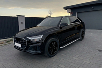 Audi Q8 2018- Side Steps Maydos V1 (2 pcs, Aluminum & Stainless Steel) photo 1