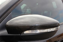 Volkswagen Passat CC 2008-2017 Mirror Covers (2 pcs, Real Carbon) photo 7