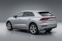 Audi Q8 2018- Allmond Black Side Steps (2 pcs, Aluminum) photo 1