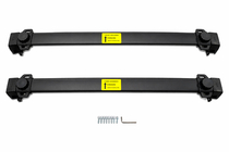 Jeep Compass 2016- Roof rack cross bars for integrated roof rails OEM (2 pcs) Black photo 1