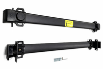 Jeep Compass 2016- Roof rack cross bars for integrated roof rails OEM (2 pcs) Black photo 2