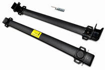 Jeep Compass 2016- Roof rack cross bars for integrated roof rails OEM (2 pcs) Black photo 3