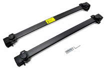 Jeep Compass 2016- Roof rack cross bars for integrated roof rails OEM (2 pcs) Black photo 5