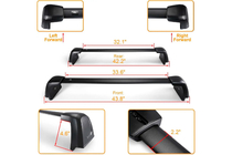 Jeep Grand Cherokee WL 2021- Roof rack cross bars for integrated roof rails OEM (2 pcs) photo 7