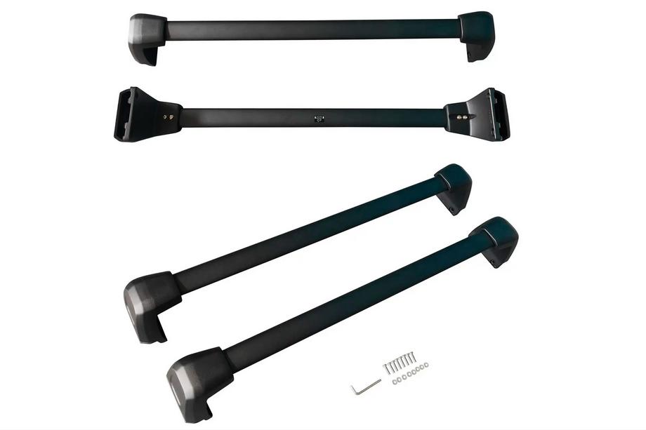 Jeep Grand Cherokee WL 2021- Roof rack cross bars for integrated roof rails OEM (2 pcs) Black Photo 9