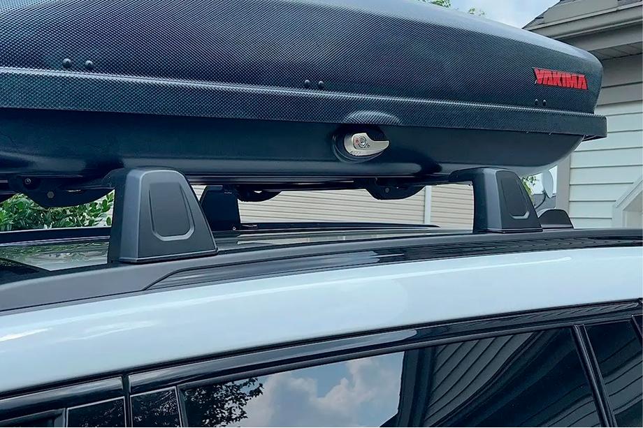 Jeep Grand Cherokee WL 2021- Roof rack cross bars for integrated roof rails OEM (2 pcs) Black Photo 6