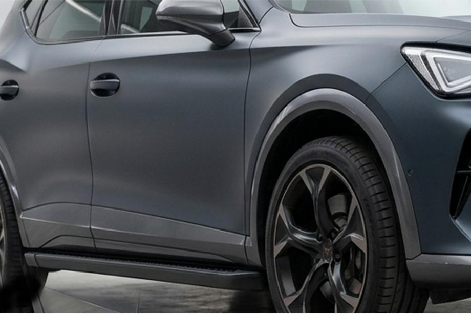 Cupra Formentor 2020- Allmond Black Side Steps (2 pcs, Aluminum) Image