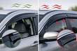 In-channel or stick-on wind deflectors: which holds better and is quieter? photo 1