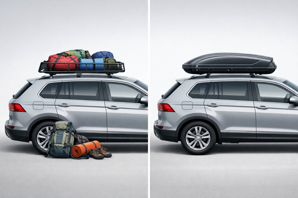 When a roof basket beats a roof box — and when it’s a mistake