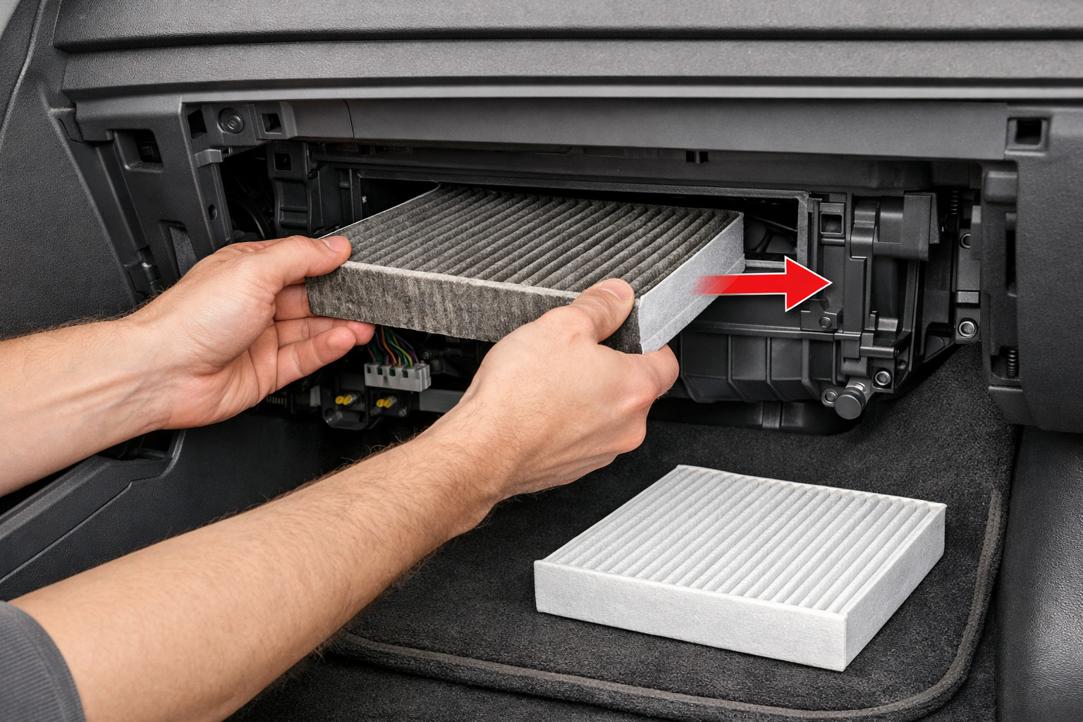 Renault Megane 3: Cabin Filter Replacement