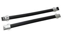Lexus GX460 2009-2023 Roof rack cross bars for integrated roof rails OEM (2 pcs) Black photo 7
