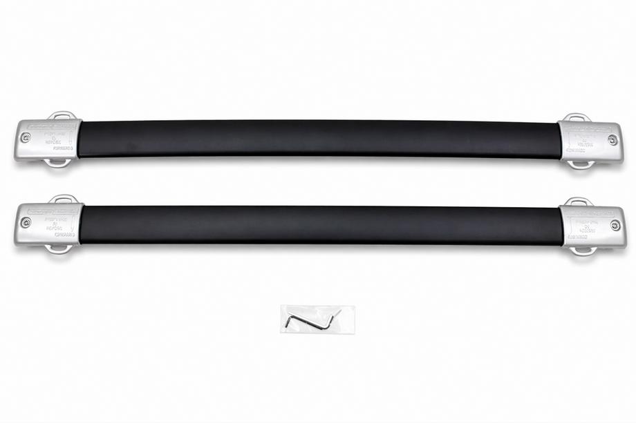 Lexus GX460 2009-2023 Roof rack cross bars for integrated roof rails OEM (2 pcs) Black Image