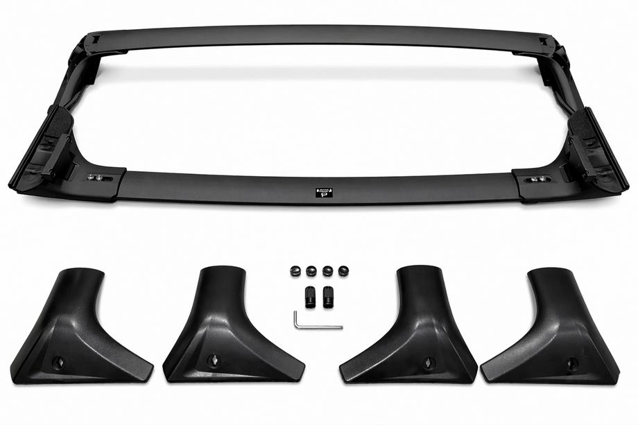 Lexus NX 2014-2021 Roof rack cross bars for integrated roof rails OEM (2016-2021, 2 pcs) Black Photo 3