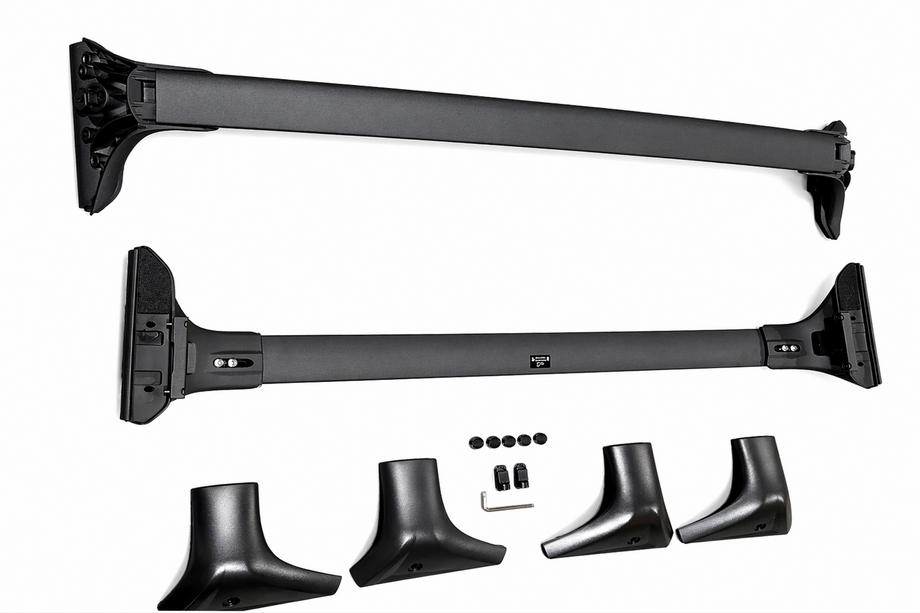 Lexus NX 2014-2021 Roof rack cross bars for integrated roof rails OEM (2016-2021, 2 pcs) Black Photo 4