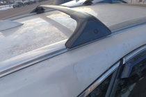 Lexus RX 2016-2022 Roof rack cross bars for integrated roof rails OEM (2 pcs) Black photo 2