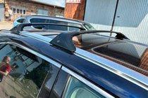 Lexus RX 2016-2022 Roof rack cross bars for integrated roof rails OEM (2 pcs) Black photo 6