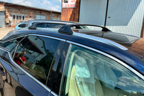 Lexus RX 2016-2022 Roof rack cross bars for integrated roof rails OEM (2 pcs) Black photo 7