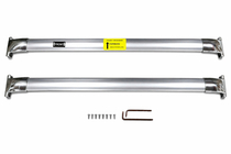 Lexus LX570/450d 2008-2022 Roof rack cross bars for integrated roof rails OEM (2 pcs) Chrome photo 2