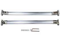Lexus LX570/450d 2008-2022 Roof rack cross bars for integrated roof rails OEM (2 pcs) Chrome photo 3