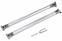 Lexus LX570/450d 2008-2022 Roof rack cross bars for integrated roof rails OEM (2 pcs) Chrome photo 1