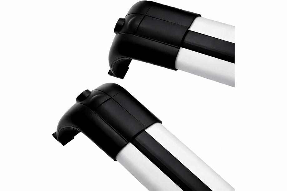 Land Rover Discovery III 2004–2009 Roof rack cross bars for integrated roof rails OEM (2 pcs) Grey Photo 7