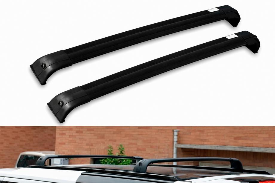 Land Rover Discovery III 2004–2009 Roof rack cross bars for integrated roof rails OEM (2 pcs) Grey Photo 6