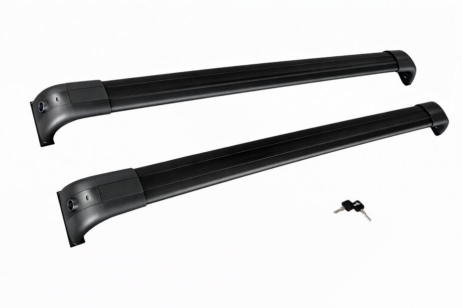Land Rover Discovery III 2004–2009 Roof rack cross bars for integrated roof rails OEM (2 pcs) Grey Photo 11