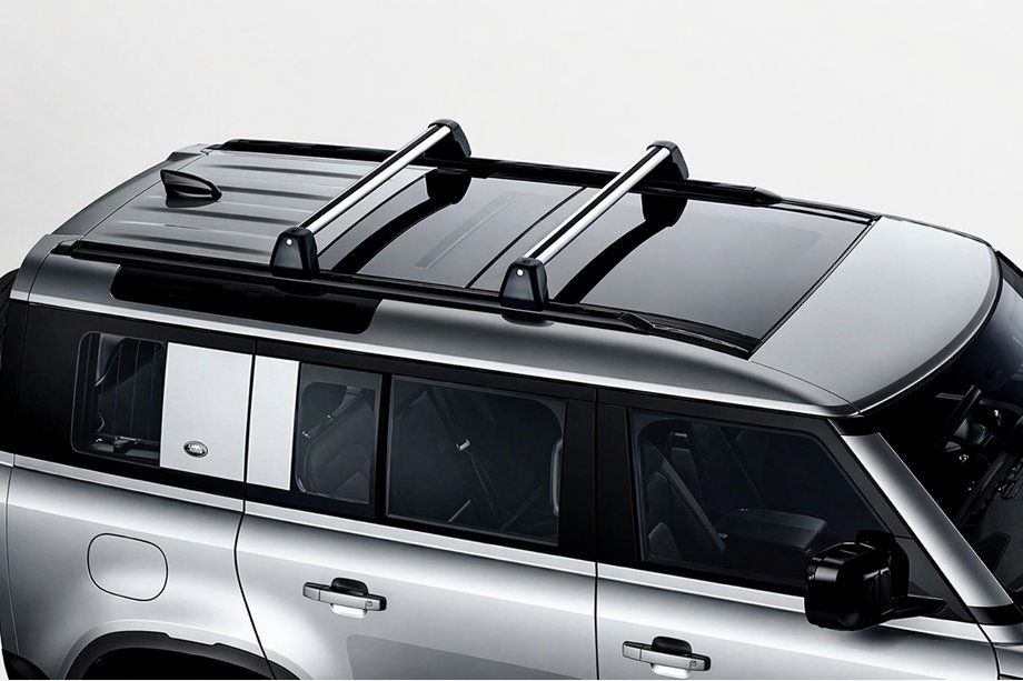 Land Rover Defender 2019- Roof rack cross bars for integrated roof rails OEM (2 pcs) Photo 5