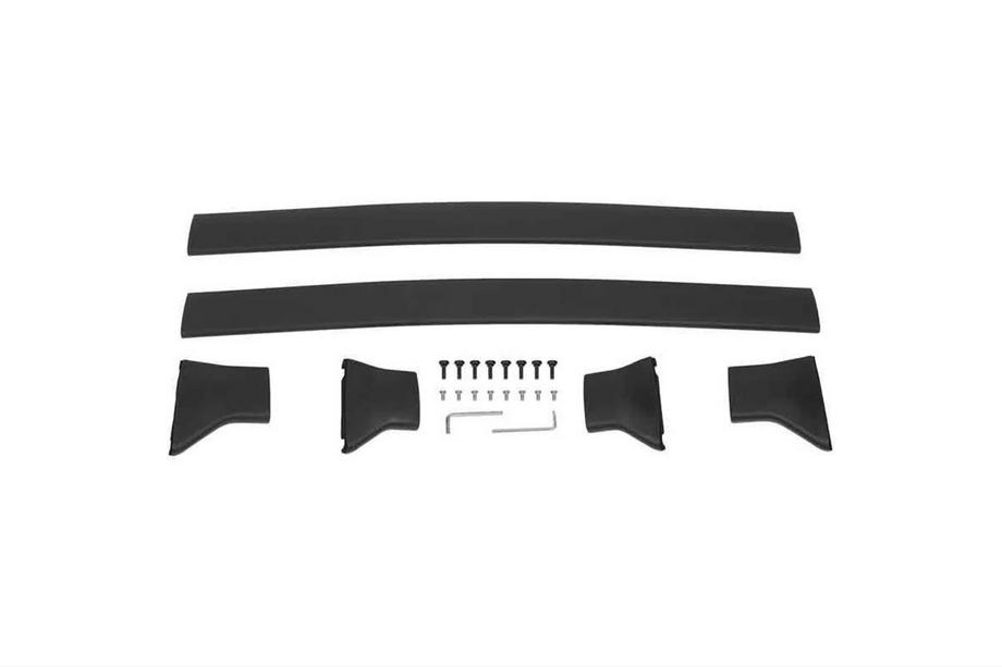 Mazda CX-3 2015- Roof rack cross bars for integrated roof rails OEM (2 pcs) Black Photo 5
