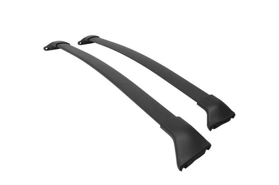 Mazda CX-3 2015- Roof rack cross bars for integrated roof rails OEM (2 pcs) Black Photo 6
