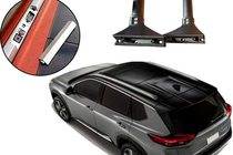 Nissan X-trail T33/Rogue 2022- Roof rack cross bars for integrated roof rails OEM (2 pcs) Black photo 16