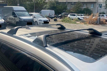 Nissan X-trail T33/Rogue 2022- Roof rack cross bars for integrated roof rails OEM (2 pcs) Black photo 17