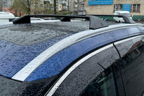 Nissan X-trail T33/Rogue 2022- Roof rack cross bars for integrated roof rails OEM (2 pcs) Black photo 8
