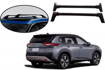 Nissan X-trail T33/Rogue 2022- Roof rack cross bars for integrated roof rails OEM (2 pcs) Black photo 11