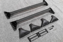 Nissan X-trail T33/Rogue 2022- Roof rack cross bars for integrated roof rails OEM (2 pcs) Black photo 14