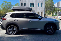 Nissan X-trail T33/Rogue 2022- Roof rack cross bars for integrated roof rails OEM (2 pcs) Black photo 5