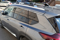 Nissan X-trail T33/Rogue 2022- Roof rack cross bars for integrated roof rails OEM (2 pcs) Black photo 1