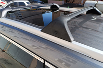 Nissan X-trail T33/Rogue 2022- Roof rack cross bars for integrated roof rails OEM (2 pcs) Black photo 22