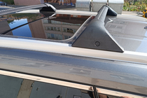 Nissan X-trail T33/Rogue 2022- Roof rack cross bars for integrated roof rails OEM (2 pcs) Black photo 23