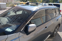 Nissan X-trail T33/Rogue 2022- Roof rack cross bars for integrated roof rails OEM (2 pcs) Black photo 27