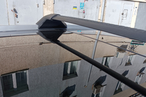 Nissan X-trail T33/Rogue 2022- Roof rack cross bars for integrated roof rails OEM (2 pcs) Black photo 28