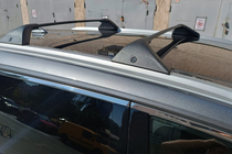 Nissan X-trail T33/Rogue 2022- Roof rack cross bars for integrated roof rails OEM (2 pcs) Black photo 30