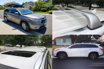Toyota Highlander 2013-2019 Roof rack cross bars for integrated roof rails OEM (2 pcs) photo 2
