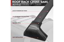 Toyota Highlander 2019- Roof rack cross bars for integrated roof rails OEM (2 pcs) photo 7