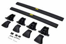 Lexus TX 2023– Roof rack cross bars for integrated roof rails OEM (2 pcs) Black photo 4