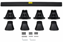 Lexus TX 2023– Roof rack cross bars for integrated roof rails OEM (2 pcs) Black photo 5